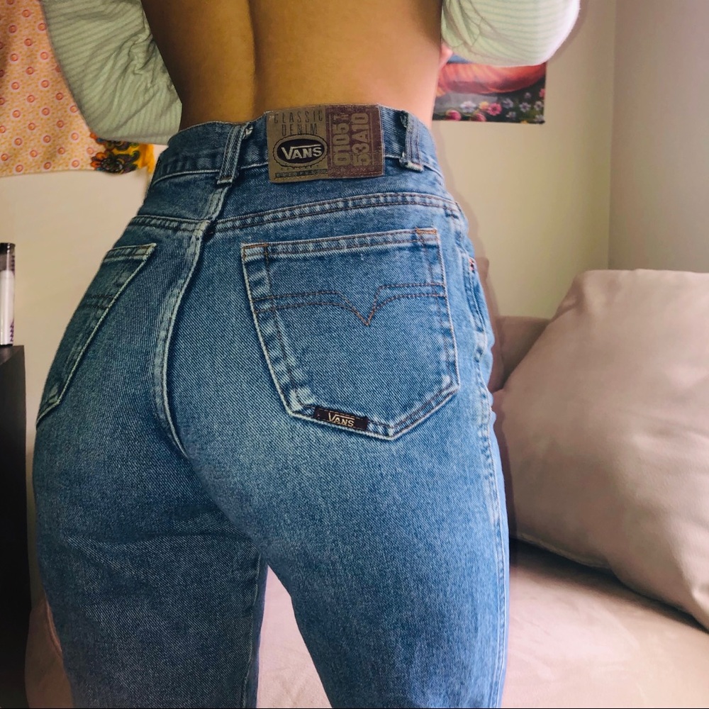 vintage vans jeans
